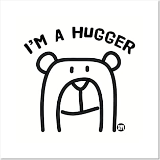 HUGGER Posters and Art